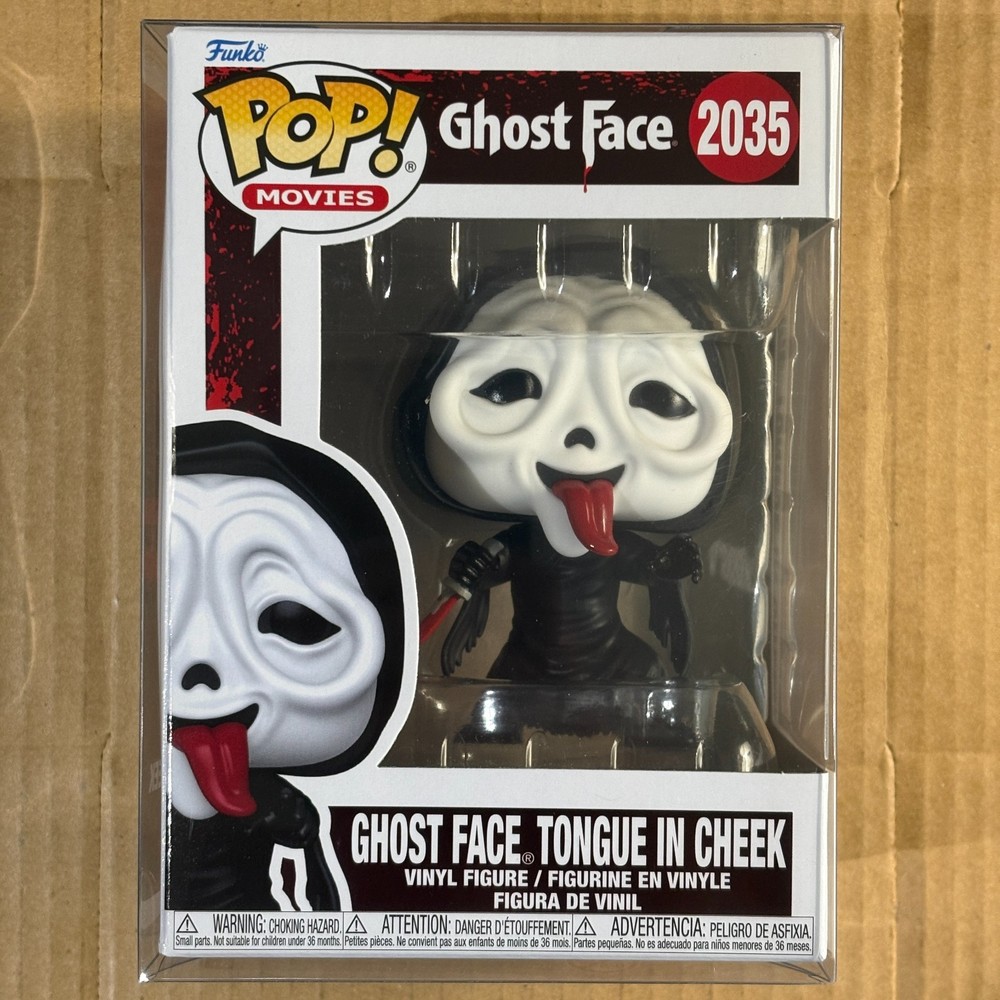 Funko Pop! Ghost Face Tongue in Cheek #2035, Scream, Halloween, Horror Movies