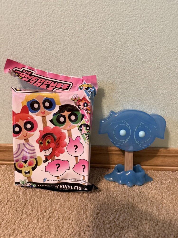 CultureFly Meltz Powerpuff Girls Series 1 Mystery Vinyl Figure Bubbles CHASE
