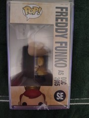 2026 SDCC EXCLUSIVE FUNDAYS POP! FUNKO FREDDY AS DOC 2015 LE 3000
