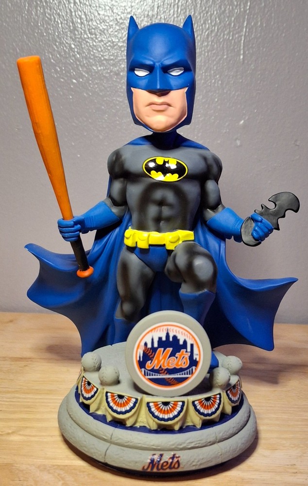Batman New York Mets DC x MLB Special Edition Bobblehead MLB