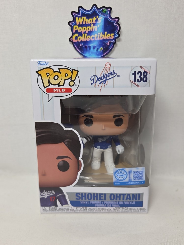 Funko Pop! Vinyl: Pop! Shohei Ohtani (Salute) Exclusive #138 Ships W/ Protector
