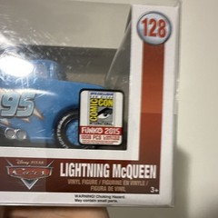 Funko Pop! Lightning McQueen #128 Disney Pixar Cars SDCC 2015 1008pcs