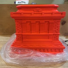 Ron English Popaganda Liberty Blacklight Orange Base. New In Box 10”