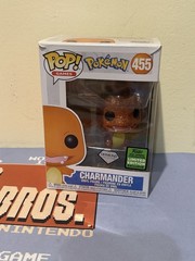 Funko Pop! Pokemon Charmander Diamond Collection #455 2021 Spring Con Exclusive