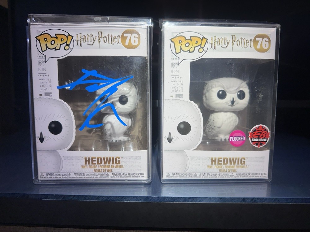 Funko Pop Harry Potter #76 Daniel Radcliffe Autograph Authenticated + Hardstack