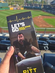 The Pitt Dr. Michael Robby Bobble Head Pittsburgh Pirates SGA 7/25/26