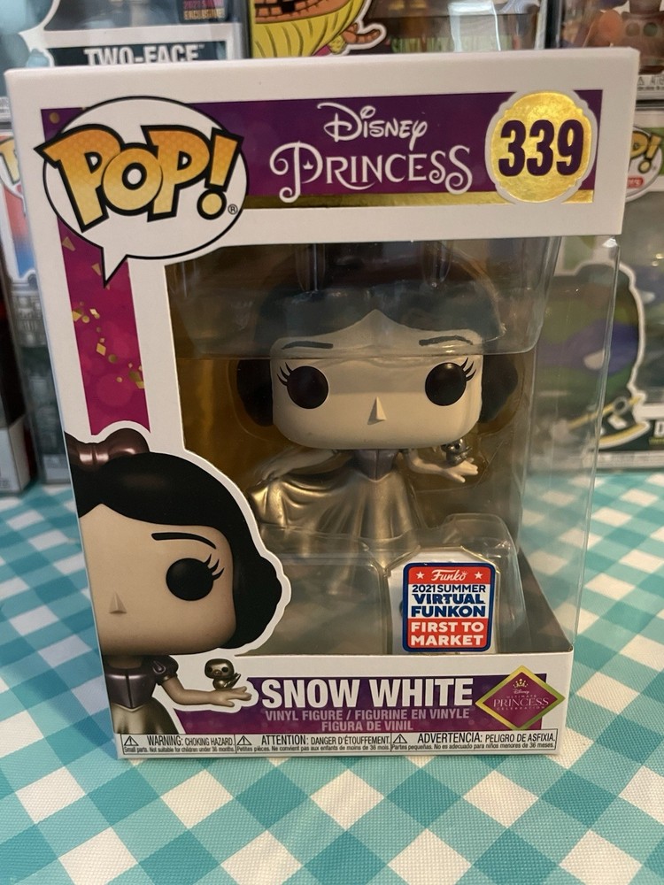 Funko Pop! Disney Princess Snow White #339 2021 Virtual Funkon First To Market
