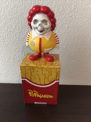 Ron English Popaganda MC Supersized Skull Face 4″ Figure with Box