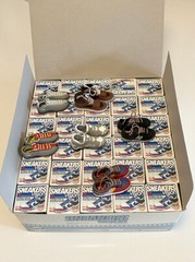 30 Pairs of MINIATURE Sneakers for Action Figures Nike Dunk, Reebok Pump Fury