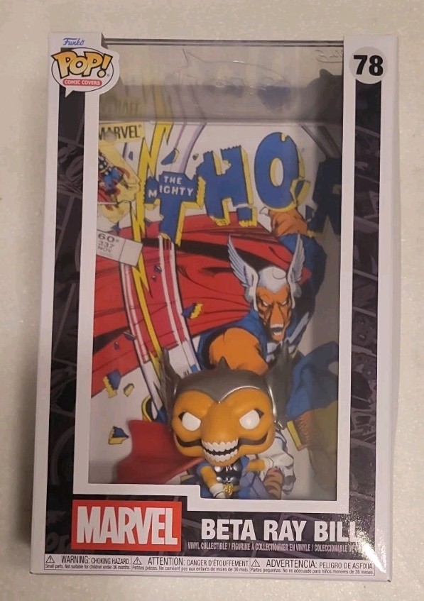 Funko Pop! Comic Book Cover with Case Marvel The Mighty Thor Beta Ray Bill #78