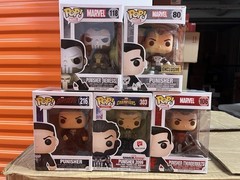 Funko POP Marvel Punisher Lot OG Daredevil Nemesis Thunderbolts 2099 Exclusives