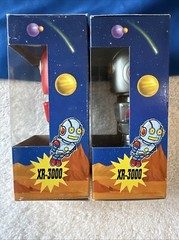FUNKO Wobblebot XR-3000 Red & Silver Wacky Wobbler Bobblehead SCOOTERS c316