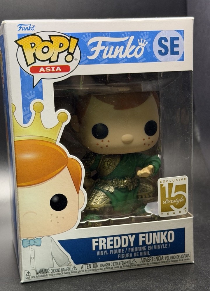 Funko Pop! Three Kingdoms Freddy Funko as Guan Yu SE Mindstyle 15 Years Vaulted