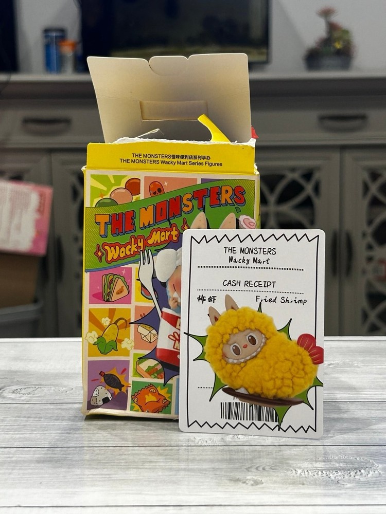 Pop Mart Labubu The Monsters Wacky Mart SHRIMP figure figurine