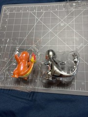 Charmander Iridescent Shine + Chrome 25 Years Pokémon Figure Jazwares 3” Set Lot