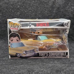 Scarface Funko Pop! Rides – Tony’s Convertible Pop #03 – Heavily Box Damage