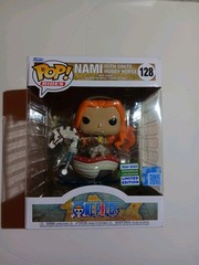 Funko Pop! Rides Deluxe: One Piece Nami with White Hobby Horse – Mint Condition