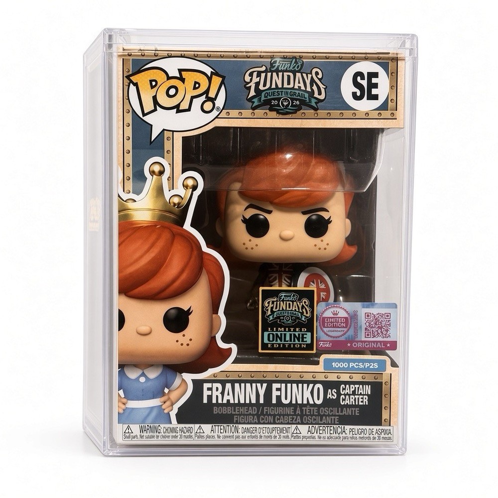 Funko POP! 2026 FUNDAYS: Franny Funko as Captain Carter 1,000 PCS Limited W/Case
