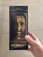 Dr. Robby Bobblehead Pittsburgh Pirates 7/25/26 The Pitt Presale SGA Hospital