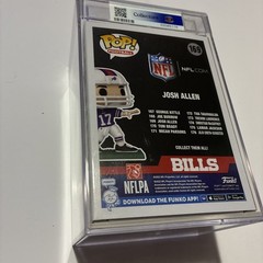 Josh Allen Buffalo Bills Football 169 Funko Pop! PSA 8.5 GEM MINT