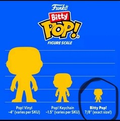 Funko Bitty Pop Jurassic Park Mini 4-Pack w/ Chase Hatchling Raptor Damaged Box