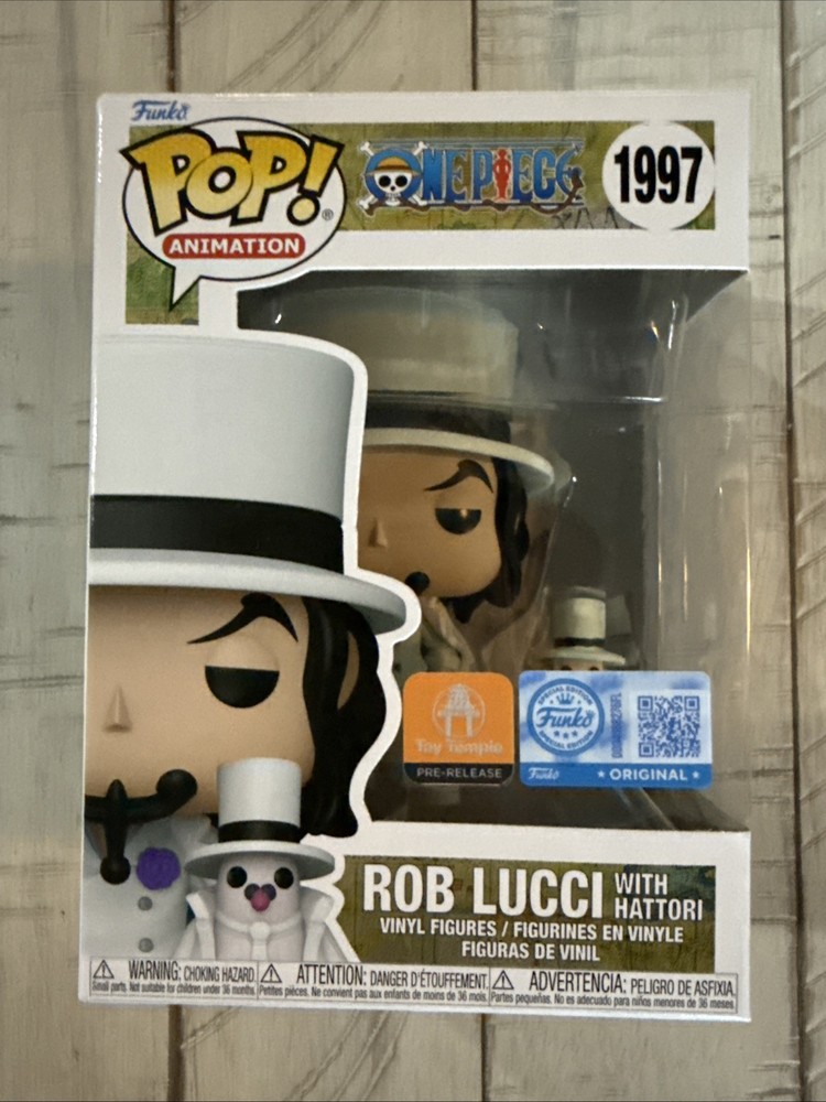 Funko Pop! Vinyl: One Piece – Rob Lucci with Hattori – Toy Temple…