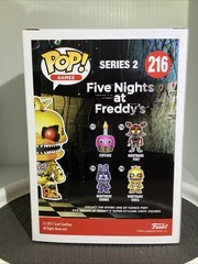VAULTED MIB Funko POP Games – FNAF: Nightmare Chica #216 w/Protector