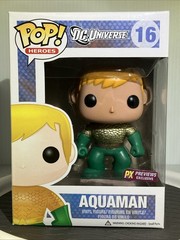 VAULTED NIB Funko POP! Heroes-DC Universe: AQUAMAN #16 PX Previews Exclusive
