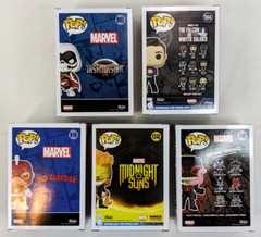 Funko LOT x 5 Thunderbolts, Zemo Red Guardian Agent Venom Taskmaster Ghost Rider