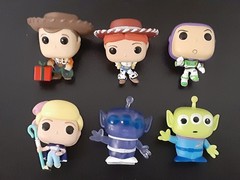 Funko POP! Disney Pixar Minis Lot of 19 Assorted Vinyl Figure Characters Used