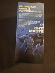 Shohei Ohtani Masterpiece Bobblehead Dodgers Limited Edition 2025 4/10/26