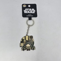 NEW LOUNGEFLY FUNKO POP KEYCHAIN ~ STAR WARS ~ ENDOR GROUP ~ 2.5″ ~ ENAMEL METAL