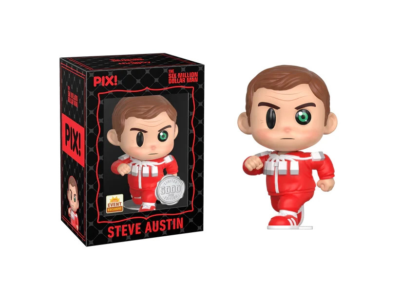 THRILLJOY PIX! HERO STEVE AUSTIN SIX MILLION DOLLAR MAN 2025 SDCC EXCLUSIVE LE