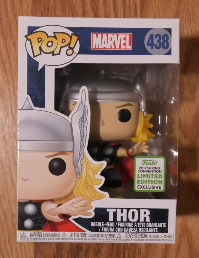 Funko Pop! Vinyl: Marvel – Classic Thor – Emerald City Comic Con (ECCC) #438