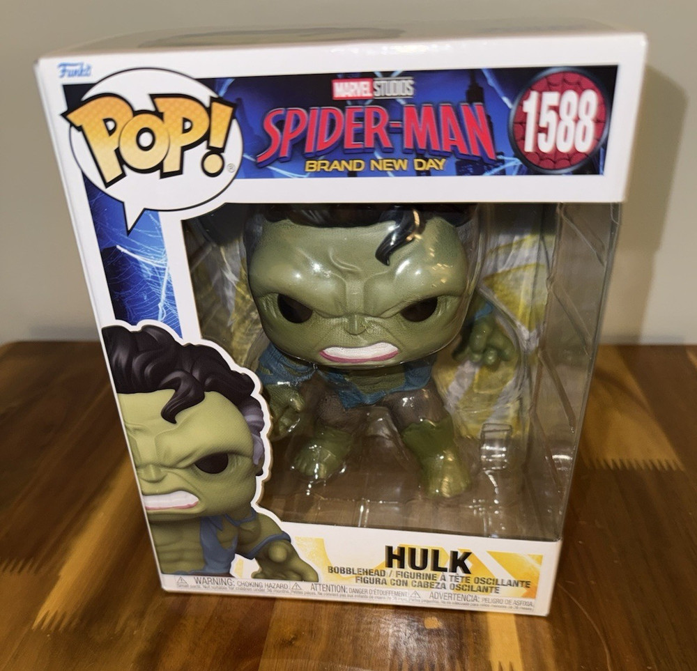 Spider-Man: Brand New Day Hulk Super 6-Inch #1588 Funko New