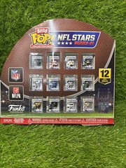 Funko Bitty Pop! NFL Stars Series #1 Collector Set of 12 Figures Damaged Box