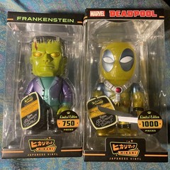 Funko Hikari: Universal Monsters Frankenstein LE 750 Pcs & Marvel Deadpool LE 1k