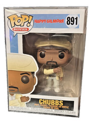 Funko Pop! Chubbs #891 Happy Gilmore Carl Weathers VAULTED w/ Protector