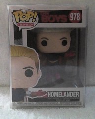 Funko POP! Television: The Boys – Homelander #978 NIB and in a Pop Protector