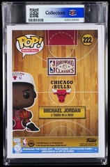 Michael Jordan Basketball 222 “3 Times in a Row” Funko Pop! *RARE!* PSA 9 MINT