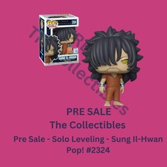 PRE SALE SDCC 2026 FUNKO POP Solo Leveling Sung Il-Hwan Official SHARED Sticker