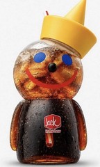 (Brand New Sealed) Jack In The Box Limited Edition Glass Jack Shape Sipper