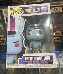 Funko Pop! Bobblehead What If…? Frost Giant Loki #972 with Soft Protector