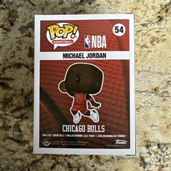 Funko Pop Michael Jordan #54 Basketball Vinyl Figure W/ Protector