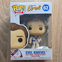 Funko Pop! Icons Evel Knievel Public Figures Vinyl Figure #62 Age 3+ 2020
