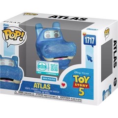 Funko Pop! Disney Toy Story 5 #1717 & 1718 Atlas & Snappy – LE 9500 w/ Protector