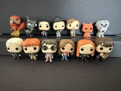 Harry Potter Mini Funko Pop Figures Lot of 13 Harry Hermione Ron Snape Etc NOTE