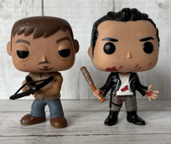 Funko The Walking Dead Daryl #14 Negan #573 LOOSE
