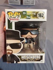 Funko POP! Television Breaking Bad Heisenberg #162 Vinyl Figure W/Soft Protector