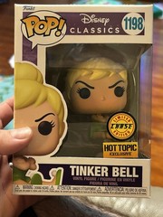 Funko Pop! Disney Classics: Tinker Bell #1198 Hot Topic Exclusive(Chase Edition)
